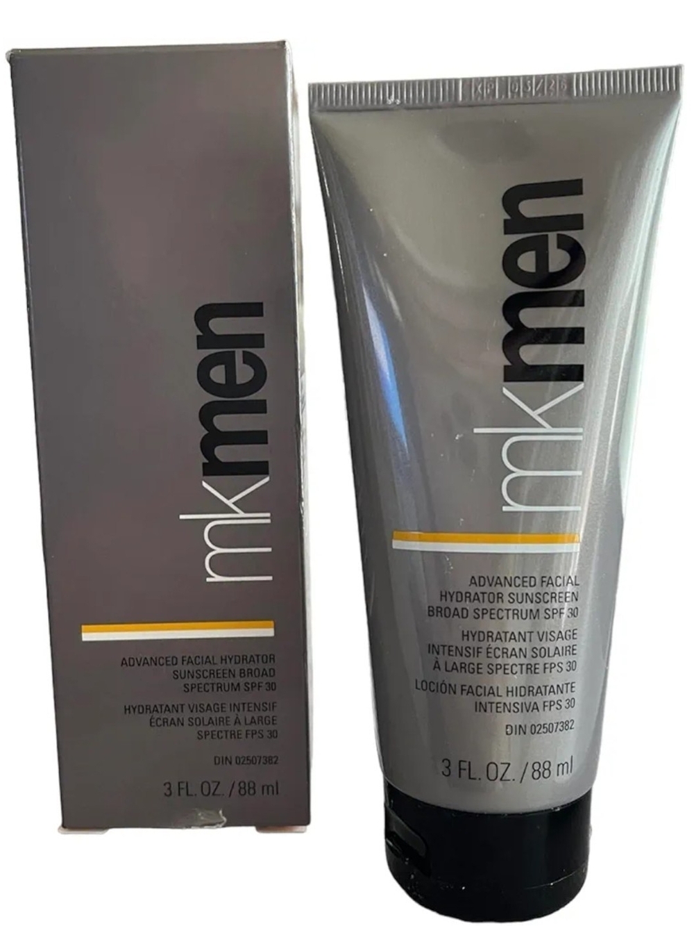 MKMen Advanced Facial Hydrator Sunscreen SPF 30 - Gray